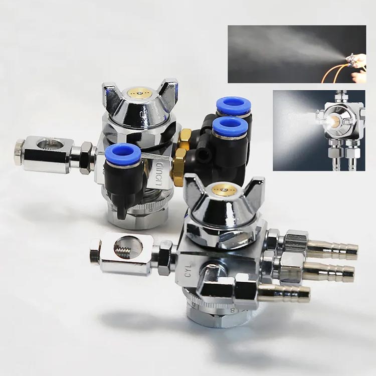 Anti drip Air atomizing nozzle Automatic Spray Gun