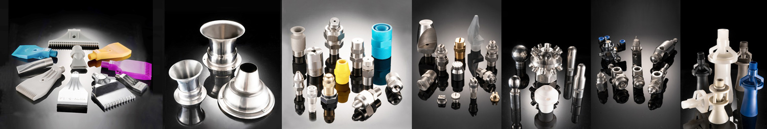 Analyze the atomization effect of different nozzles