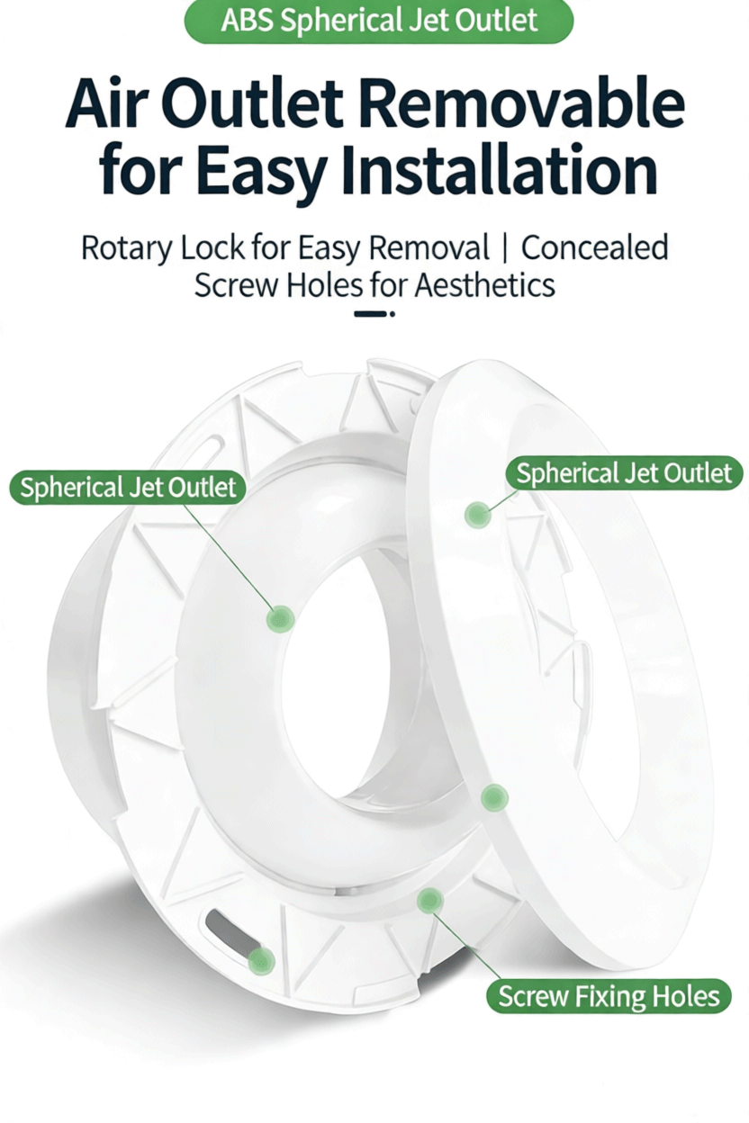 ABS Spherical Air Nozzle Dimensions 4